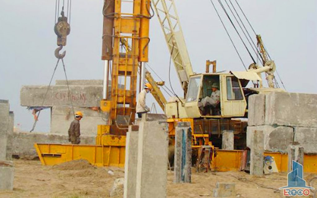 Eroco chuyên thi công khoan cọc nhồi