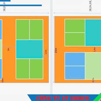 tieu-chuan-thiet-ke-san-pickleball-trong-nha